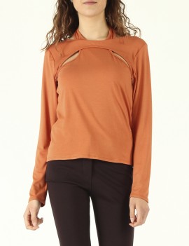 T-SHIRT CRELE JVI ARANCIO