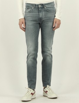 JEANS ALBERT PL 12OZ GRIGIO