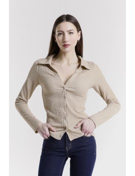 CAMICIA NIDIA JPL CREMA