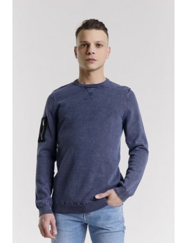 PULL LEICS 9CO NAVY DK